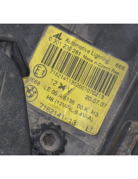 Optique avant principal gauche (feux)(phare) BMW SERIE 3 E92 COUPE PHASE 1 