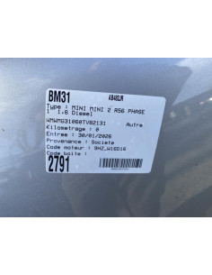 Ciel de toit MINI MINI 2 R56 PHASE 1 Diesel 2