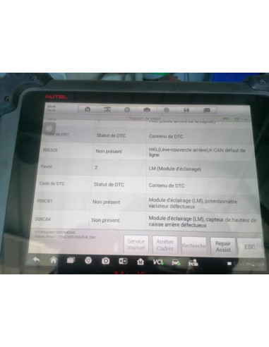 Support de phare droit (tôle) BMW SERIE 7 E65 PHASE 1 Diesel