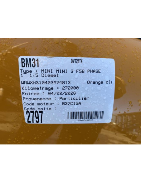 Ecran GPS MINI MINI 3 F56 PHASE 1 Diesel