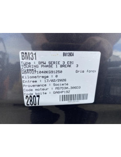 Mecanisme de leve vitre electrique avant gauche BMW SERIE 3 E91 TOURING PHASE 1 BREAK Diesel 2