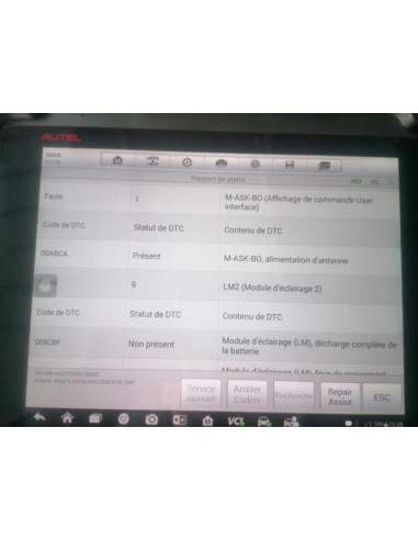 Ecran GPS BMW SERIE 5 E60 PHASE 1 
