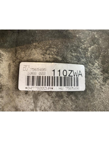 Boite de vitesses BMW X3 E83 PHASE 2 Diesel