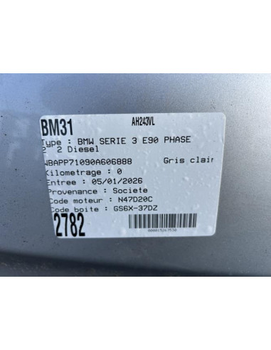 Bouton/Interrupteur BMW SERIE 3 E90 PHASE 2 Diesel