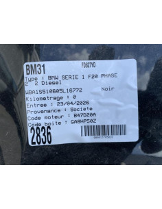 Tableau de bord BMW SERIE 1 F20 PHASE 2 Diesel 2