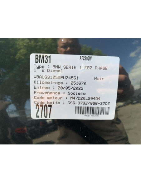 Pompe de direction BMW SERIE 1 E87 PHASE 1 Diesel