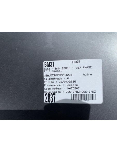 Mastervac BMW SERIE 1 E87 PHASE 2 Diesel