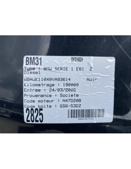 Injecteurs BMW SERIE 1 E81 Diesel