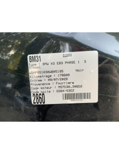 Jante BMW X3 E83 PHASE 1 Diesel