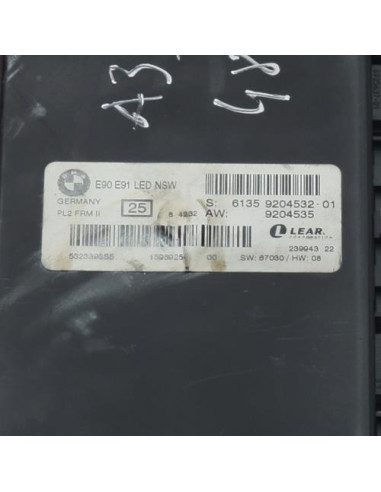 Calculateur BMW SERIE 3 E90 PHASE 2 Essence