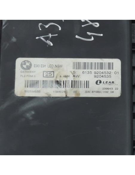Calculateur BMW SERIE 3 E90 PHASE 2 Essence