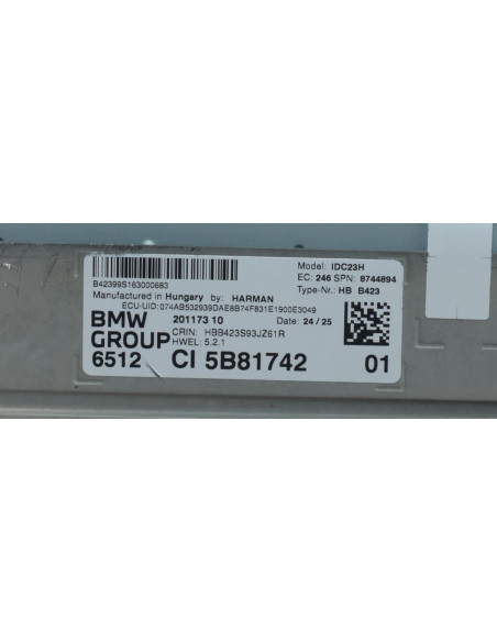 Autoradio d'origine BMW X1 U11 