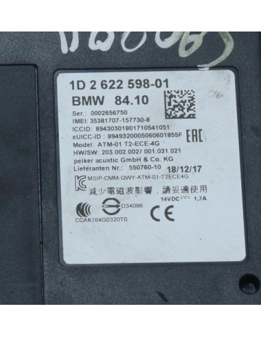 Calculateur BMW SERIE 1 F20 PHASE 2 Diesel