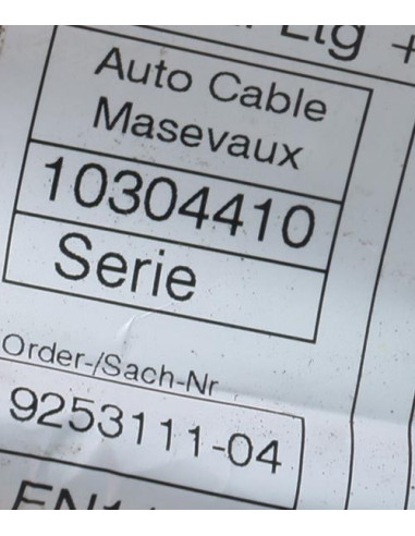 Cosse de batterie BMW SERIE 1 F20 PHASE 2 Diesel