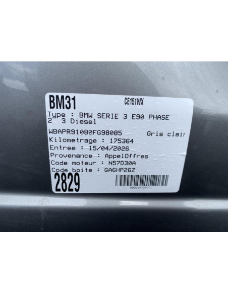 Capteur BMW SERIE 3 E90 PHASE 2 Diesel