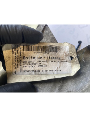 Boite de vitesses BMW SERIE 1 E87 PHASE 1 Essence