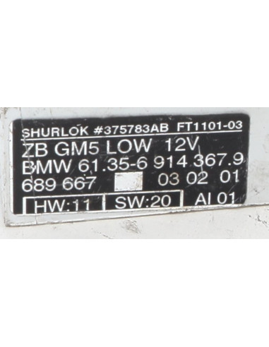 Calculateur BMW SERIE 3 E46 COMPACT PHASE 1 Essence