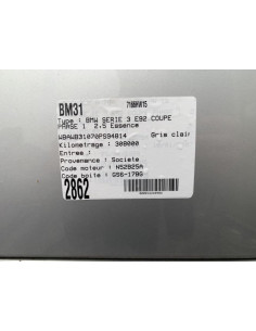 Boite de vitesses BMW SERIE 3 E92 COUPE PHASE 1 Essence