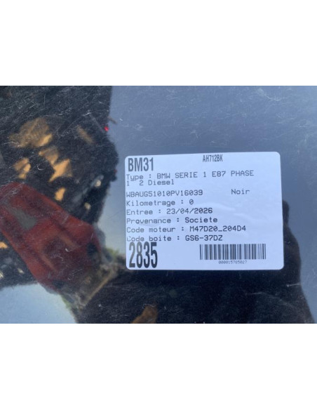 Boite de vitesses BMW SERIE 1 E87 PHASE 1 Diesel