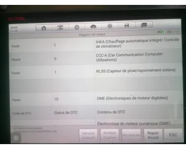 Ecran GPS BMW SERIE 3 E90 PHASE 1 Essence