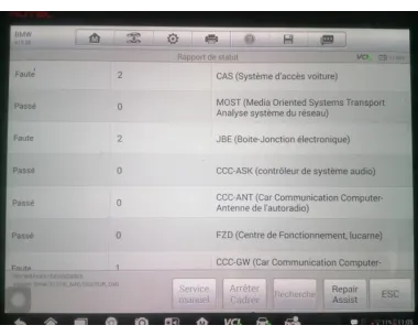 Ecran GPS BMW SERIE 3 E90 PHASE 1 Essence