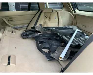 Support de phare gauche (tôle) BMW SERIE 3 E91 TOURING PHASE 1 BREAK Diesel
