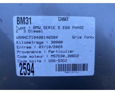 Boitier air bag BMW SERIE 5 E60 PHASE 1 Diesel