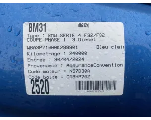 Afficheur BMW SERIE 4 F32/F82 COUPE PHASE 1 Diesel 2